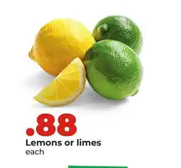 Hy-Vee Lemons or limes offer