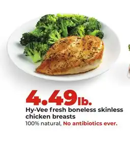 Hy-Vee Hy-Vee fresh boneless skinless chicken breasts offer