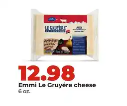 Hy-Vee Emmi Le GruyΓ©re cheese offer