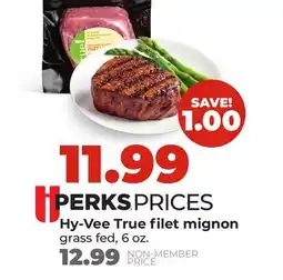 Hy-Vee Hy-Vee True filet mignon offer