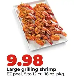 Hy-Vee Large grilling shrimp EZ offer