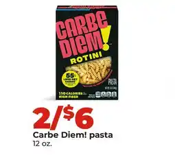 Hy-Vee Carbe Diem! pasta offer