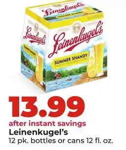 Hy-Vee Leinenkugel's offer