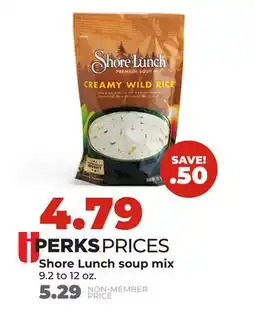 Hy-Vee Shore Lunch soup mix offer