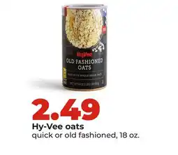 Hy-Vee Hy-Vee oats offer