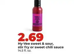 Hy-Vee Hy-Vee sweet & sour, stir fry or sweet chili sauce offer