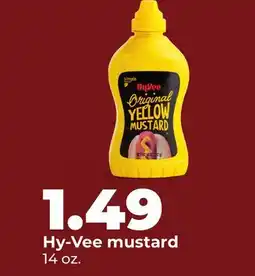 Hy-Vee Hy-Vee mustard offer