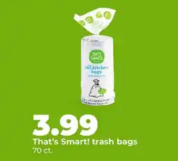 Hy-Vee That's Smart! trash bags offer