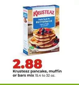 Hy-Vee Krusteaz pancake, muffin or bars mix offer