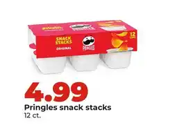 Hy-Vee Pringles snack stacks offer