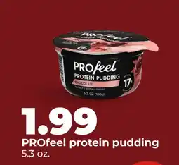 Hy-Vee PROfeel protein pudding offer