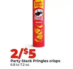 Hy-Vee Party Stack Pringles crisps offer
