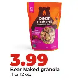 Hy-Vee Bear Naked granola offer
