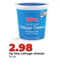 Hy-Vee Hy-Vee cottage cheese offer