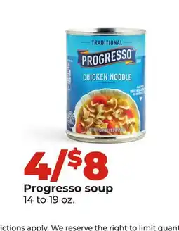 Hy-Vee Progresso soup offer