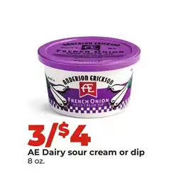 Hy-Vee AE Dairy sour cream or dip offer