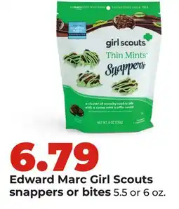 Hy-Vee Edward Marc Girl Scouts snappers or bites offer