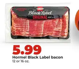 Hy-Vee Hormel Black Label bacon offer