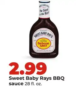Hy-Vee Sweet Baby Rays BBQ sauce offer