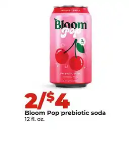Hy-Vee Bloom Pop prebiotic soda offer