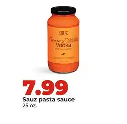 Hy-Vee Sauz pasta sauce offer