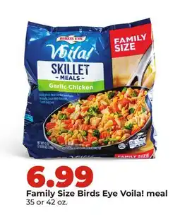Hy-Vee Family Size Birds Eye Voila! meal offer