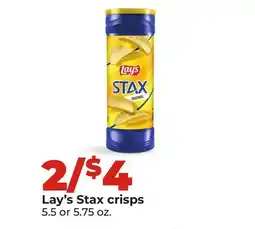 Hy-Vee Lay's Stax crisps offer