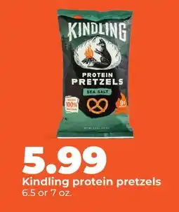 Hy-Vee Kindling protein pretzels offer