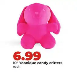 Hy-Vee 10 Yoonique candy critters offer