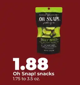 Hy-Vee Oh Snap! snacks offer