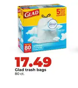 Hy-Vee Glad trash bags offer