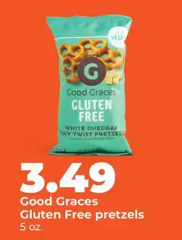 Hy-Vee Good Graces Gluten Free pretzels offer