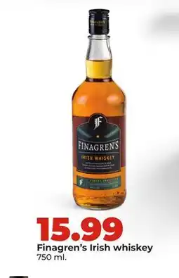 Hy-Vee Finagren's Irish whiskey offer