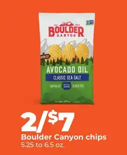 Hy-Vee Boulder Canyon chips offer