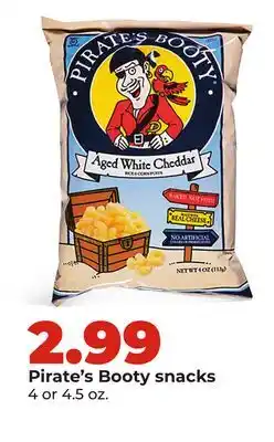 Hy-Vee Pirate's Booty snacks offer
