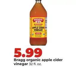 Hy-Vee Bragg organic apple cider vinegar offer