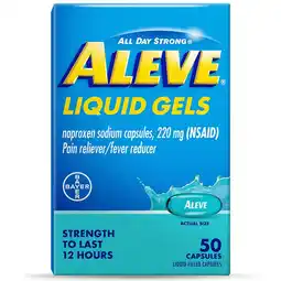 Walgreens Pain Reliever & Fever Reducer Liquid Gels offer