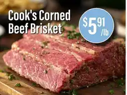 Commissary Cook's Corned Beef Brisket offer