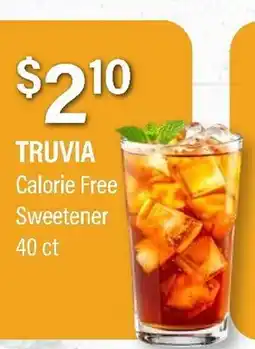 Commissary TRUVIA Calorie Free Sweetener offer