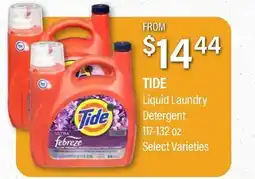 Commissary TIDE Liquid Laundry Detergent offer