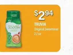 Commissary TRUVIA Original Sweetener offer
