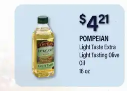 Commissary POMPEIAN Light Taste Extra Light Tasting Olive Oil offer