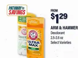 Commissary ARM & HAMMER Deodorant offer