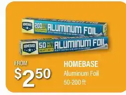 Commissary HOMEBASE Aluminum Foil offer