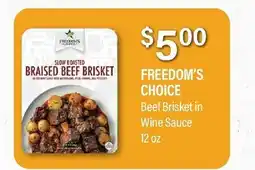 Commissary FREEDOM'S CHOICE Beef Brisket in Wine Sauce offer