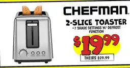 Ollie's 2-SLICE TOASTER offer