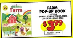 Ollie's FARM POP-UP BOOK offer
