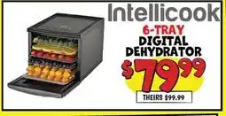 Ollie's Intellicook 6-TRAY DIGITAL DEHYDRATOR offer