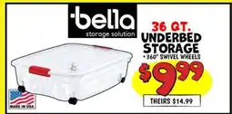 Ollie's 36 QT. storage solution UNDERBED STORAGE offer