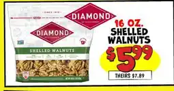 Ollie's DIAMOND 16 OZ. SHELLED WALNUTS offer